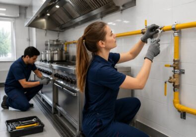 Commercial Kitchen Gas Pipeline Installation in Hyderabad