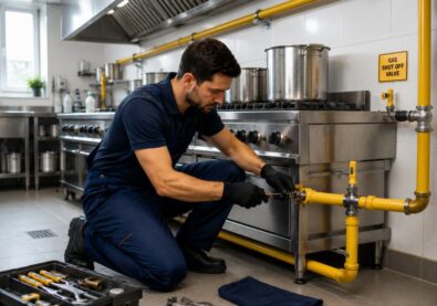 Commercial Kitchen Gas Pipeline Installation in Hyderabad the Kitchen Care Co